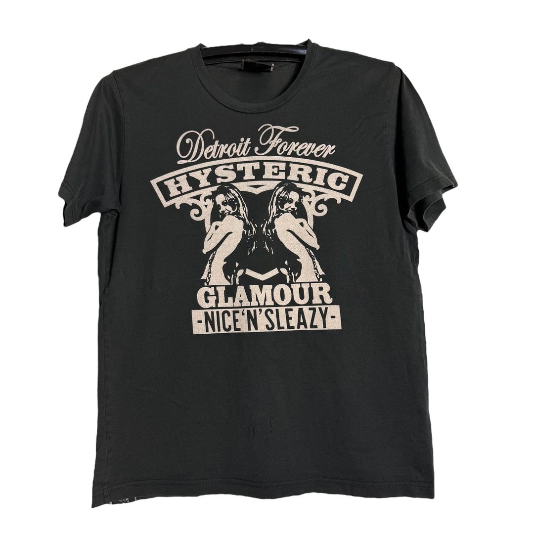 Vintage Hysteric Glamour Naked Distress Style T-shirt - Etsy