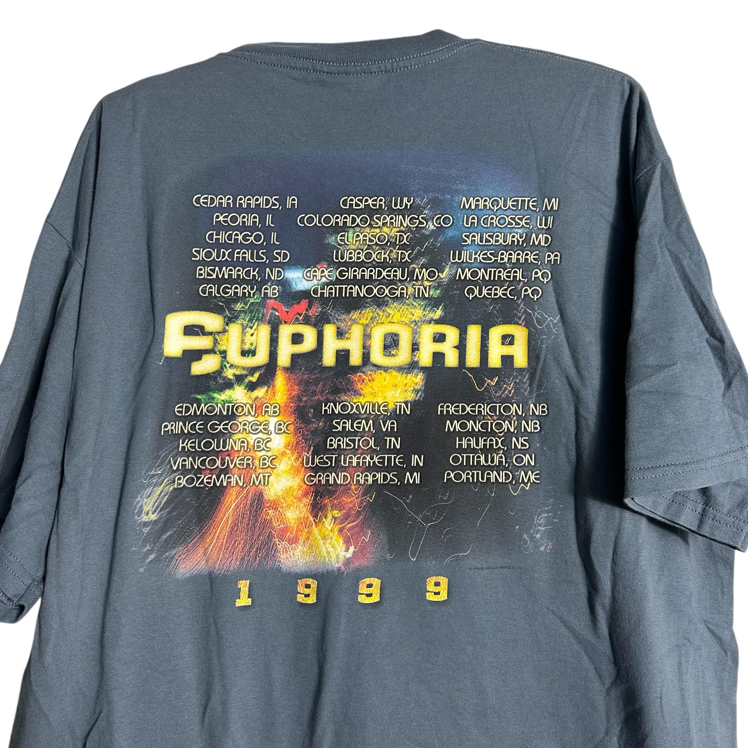 Def Leppard Euphoria Tour Tシャツ 1999 90s DEF LEPPARD EUPHORIA 1999 ツアーTシャツ 90s DEF LEPPARD