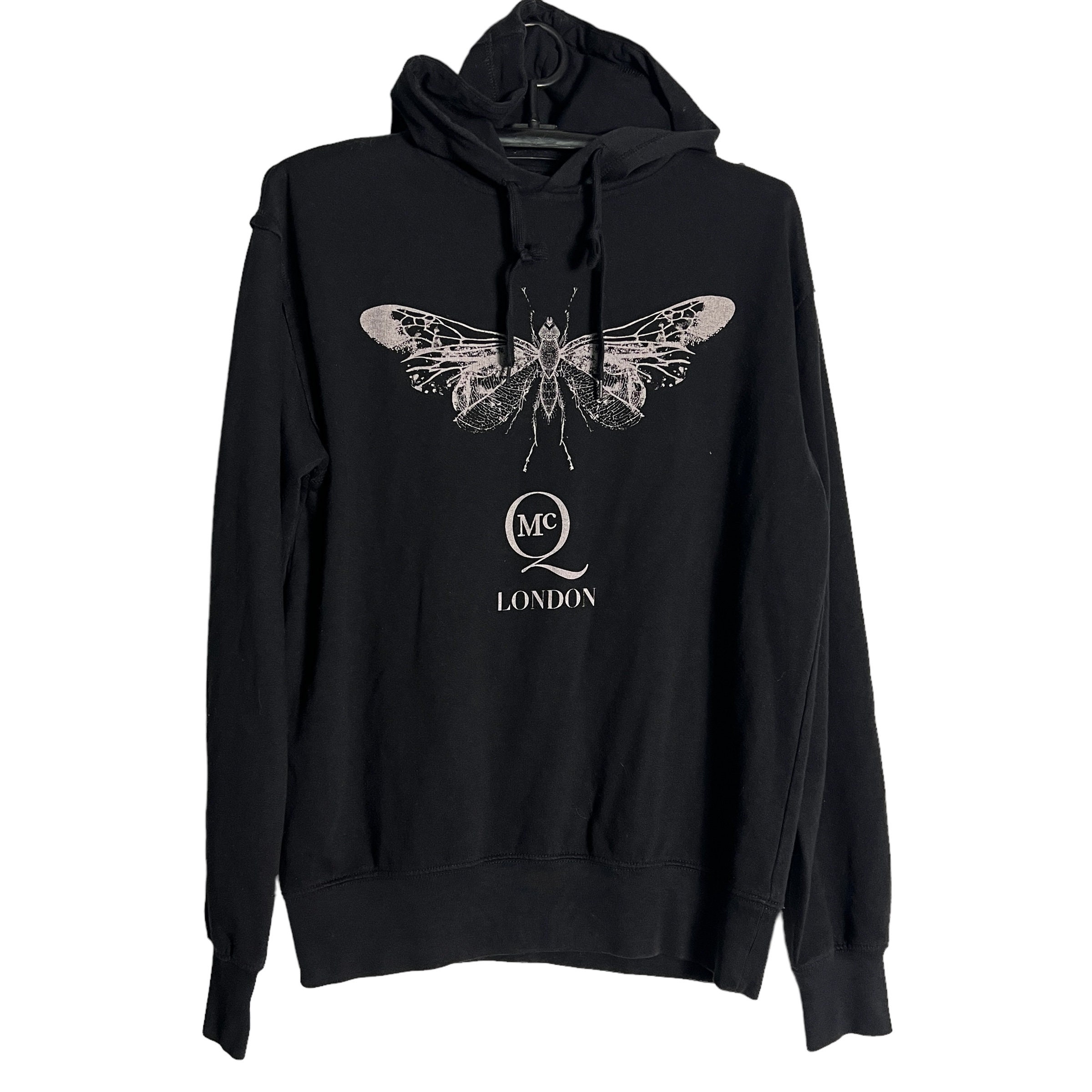 Alexander mcqueen hotsell hoodie black