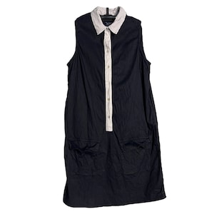 Vintage AJ Armani Jeans Sleeveless Midi Dress