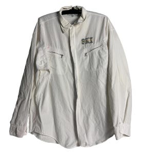 Vintage Iceberg Shirt Full-Zip Denim Jacket Made in Italy