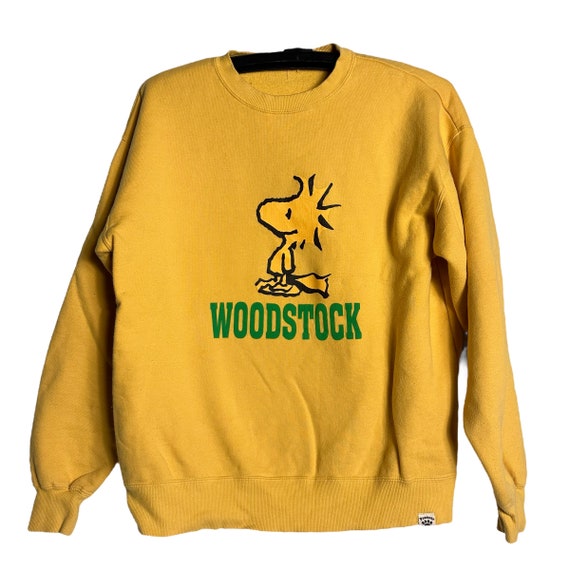 Vintage Peanuts Woodstock Snoopy Crewneck Sweatshirt - Etsy