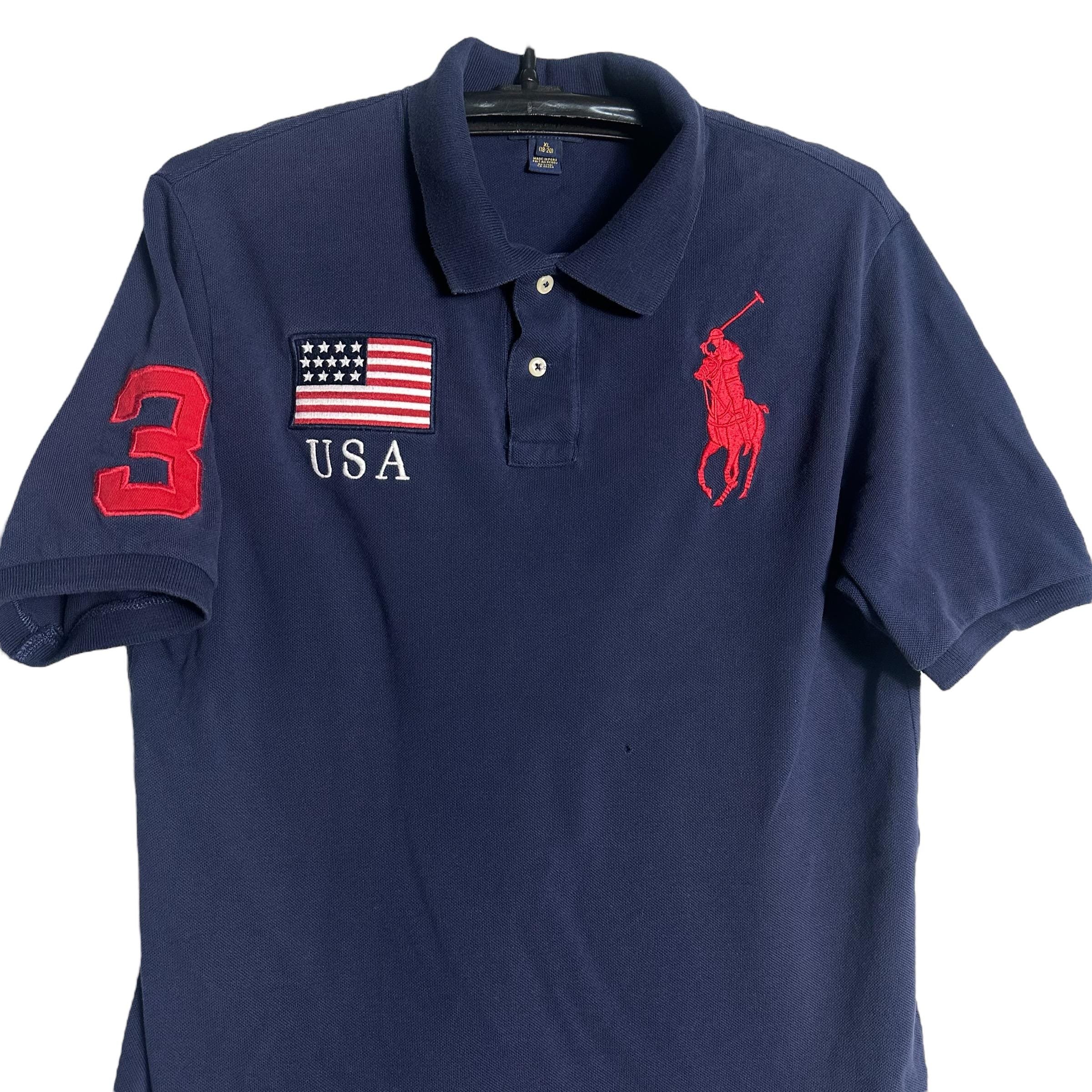 90s ヴィンテージ　POLO Ralph Lauren USA製　W31INC Vintage Polo Ralph Lauren USA #3 Polo Shirt - Etsy