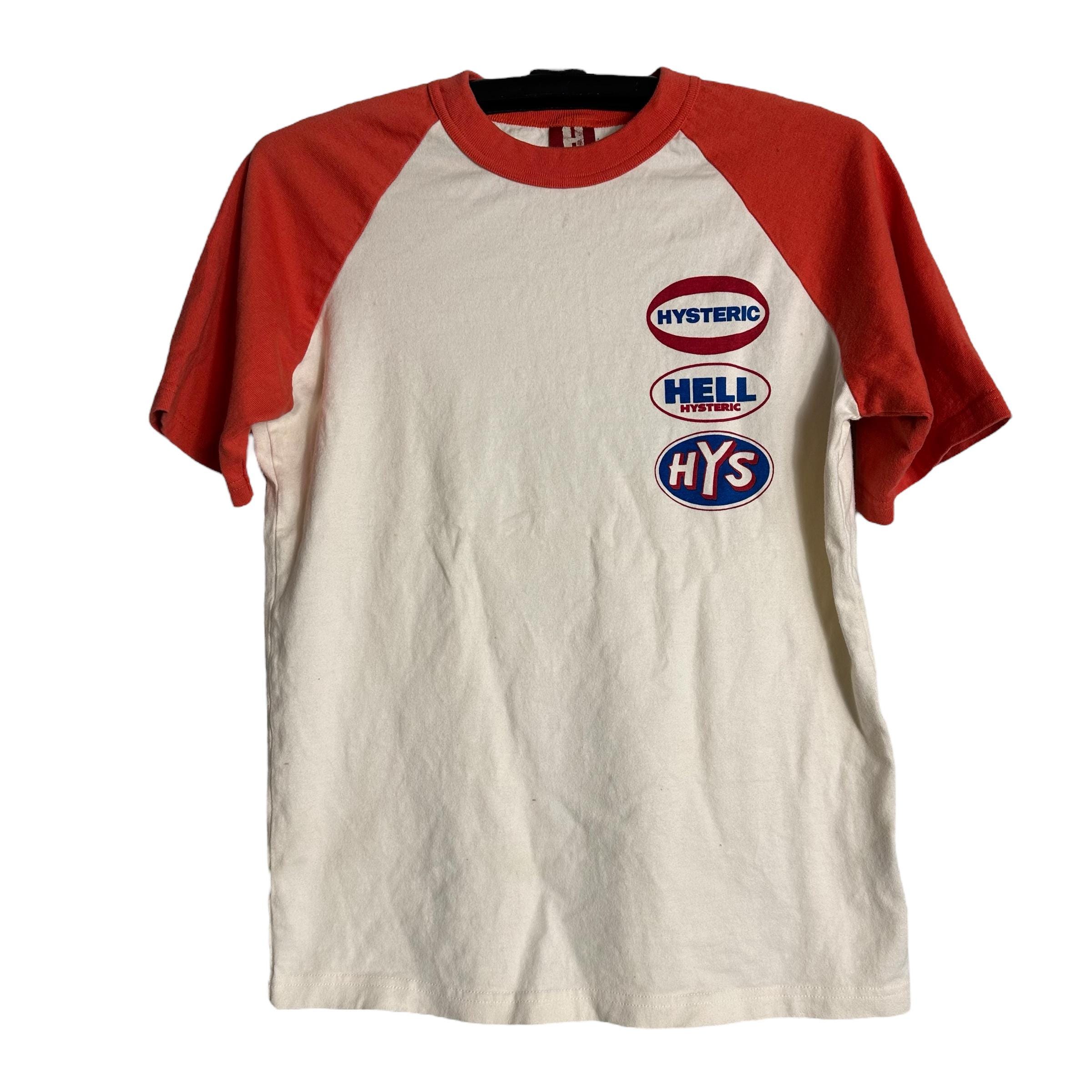 Vintage Hysteric Glamour 'hell' Raglan Shirt - Etsy