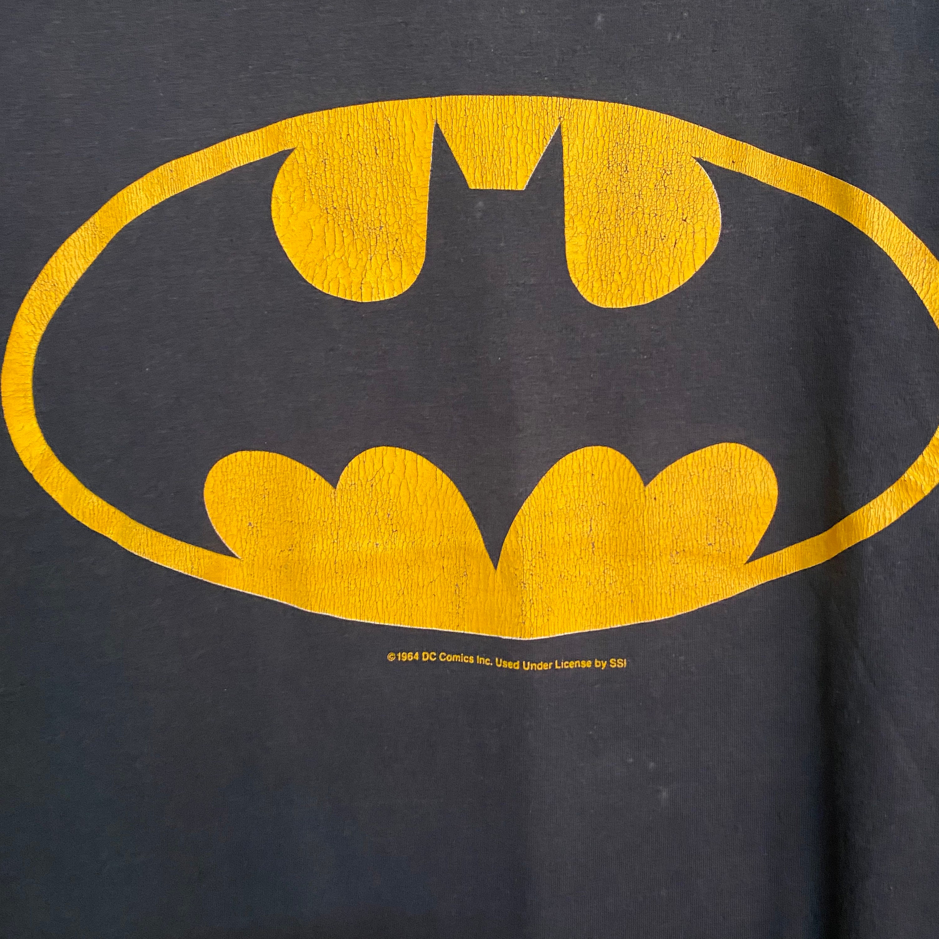 Copyright - Authentic Etsy 1964 Vintage Comics Logo Shirt Batman DC