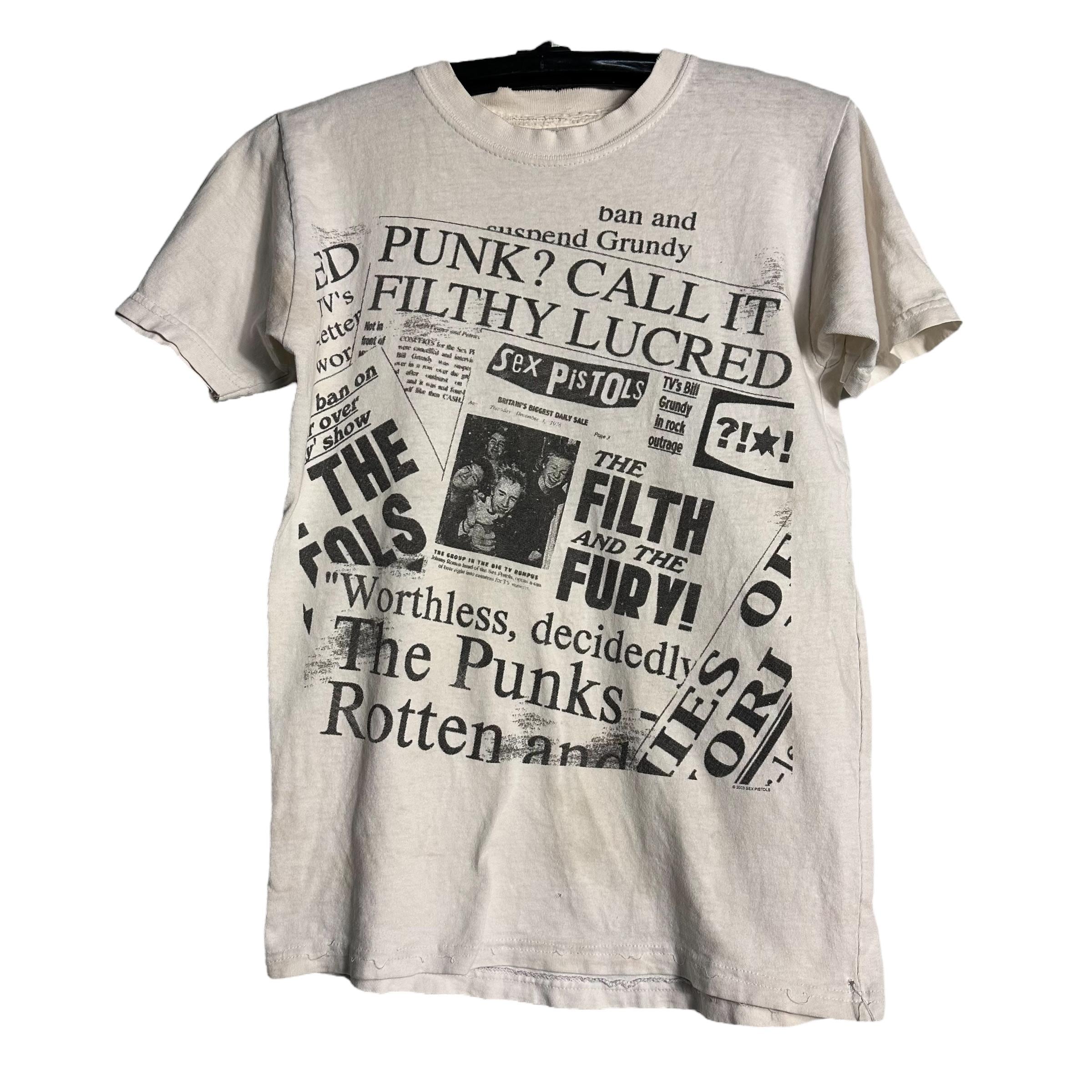 Vintage Sex Pistols the Filth and the Fury T-shirt - Etsy