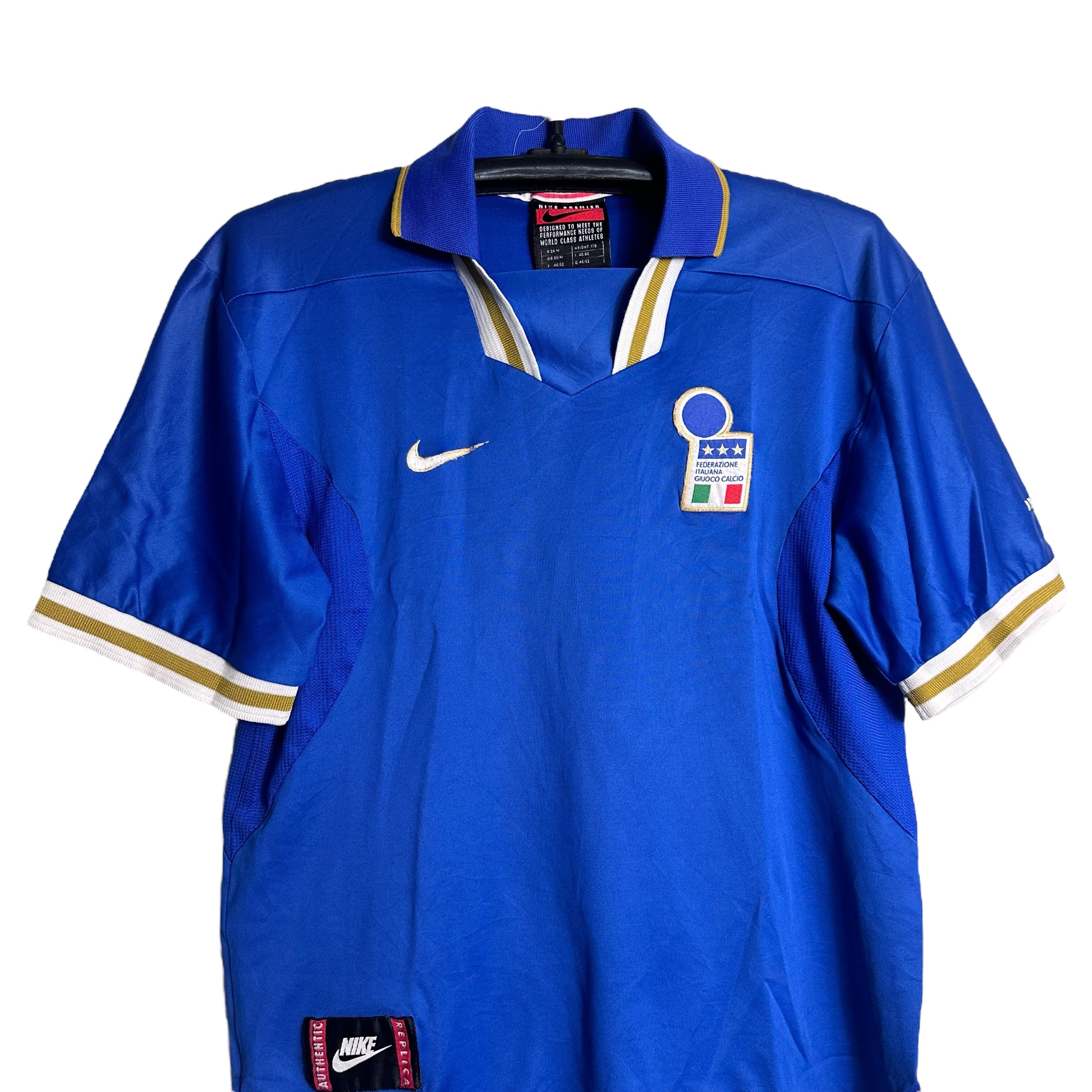 ウェア Y2K ITALY vintage Cesena NAGATOMO 5 mass Cesena 2010-2011 Away Authentic Long Sleeve Shirt #5