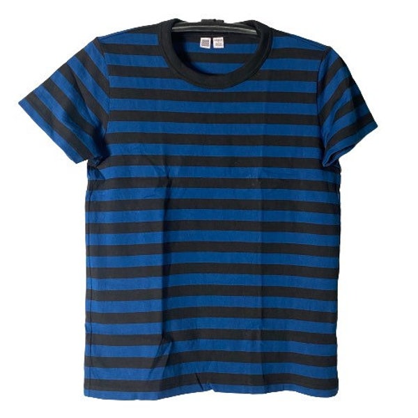 UU Undercover x Uniqlo Stripes Shirt Blue Black Color