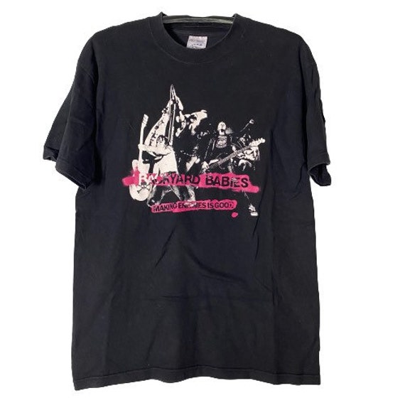 Vintage Backyard Babies Band Tour in Japan Shirt Medium Size