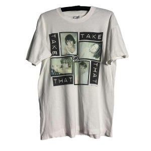 Vintage Take That World Tour 1995 OVP T-shirt Single Stich