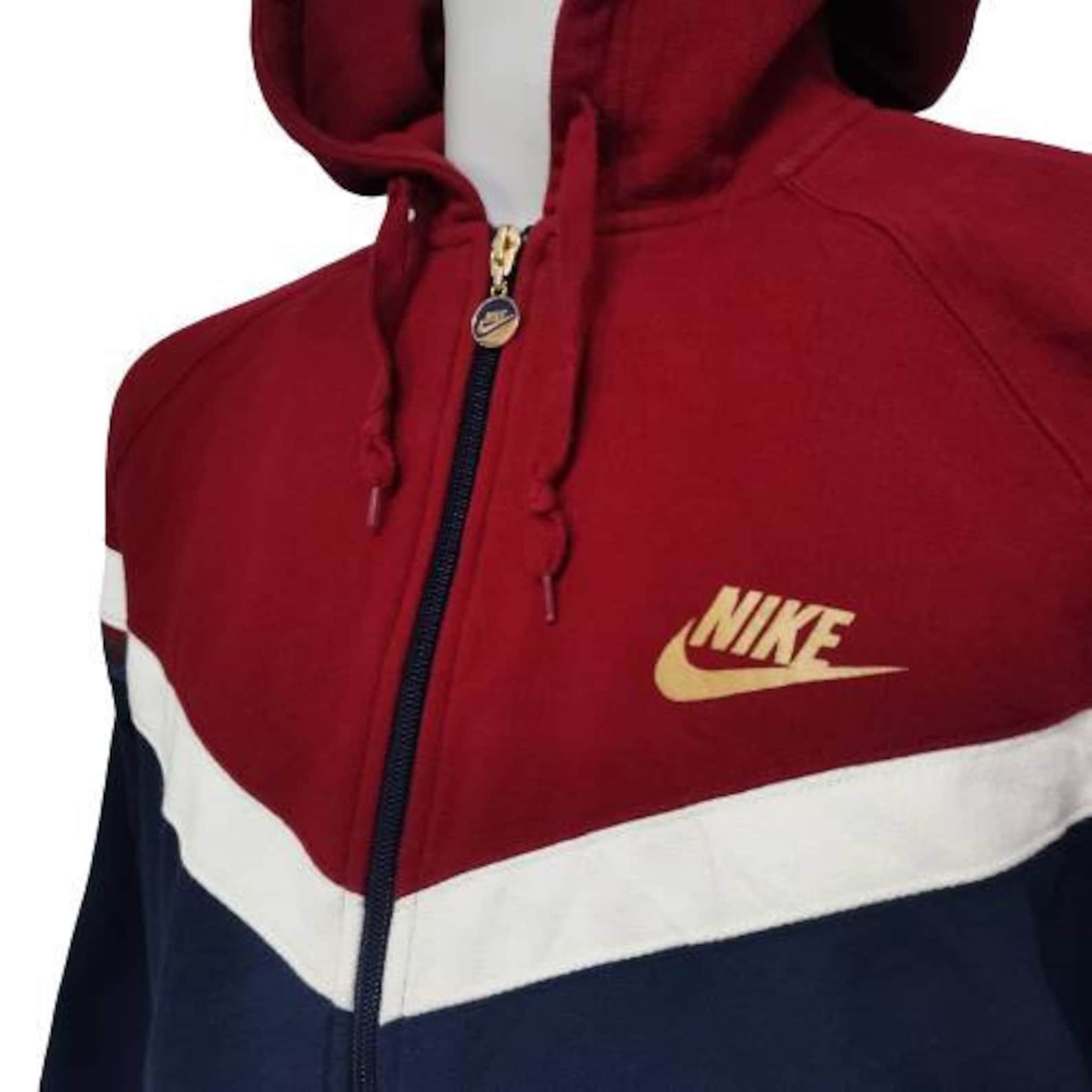 Authentic Vintage Nike Hoodie Sweater X Large Size Red Blue - Etsy