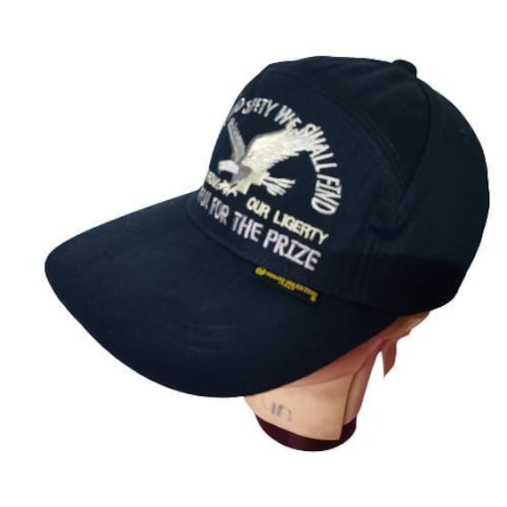 Authentic Vintage Gianni Valentino Baseball Cap Navy Blue Color