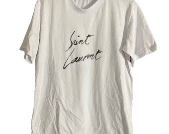 Saint Laurent Tshirt | Etsy