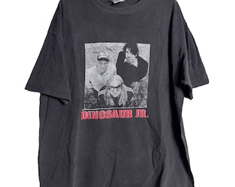 Vintage 90s Dinosaur Jr American Rock Band Large Purple T Vintage 90s Dinosaur Jr American Rock Band Large Purple T