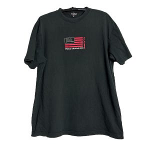 Vintage Polo Jeans Ralph Lauren Flag T-shirt