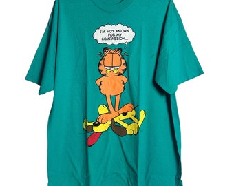 Vintage 1978 Garfield and Odie T-shirt Single Stich