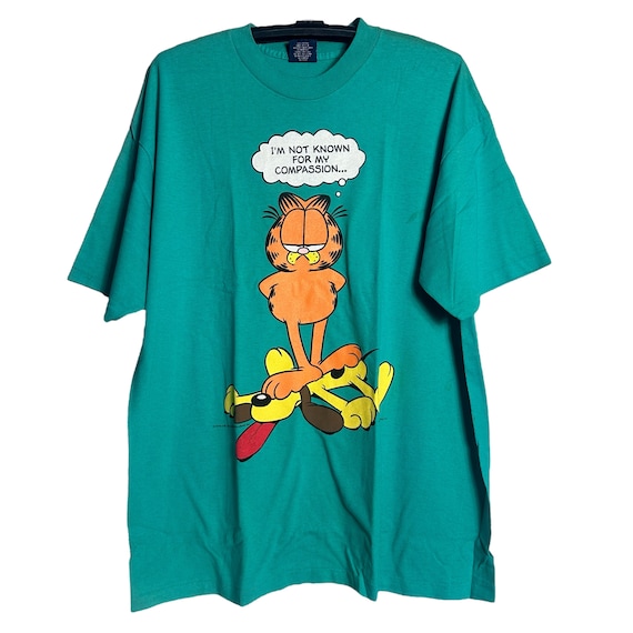 Vintage 1978 Garfield and Odie T-shirt Single Stich - Etsy