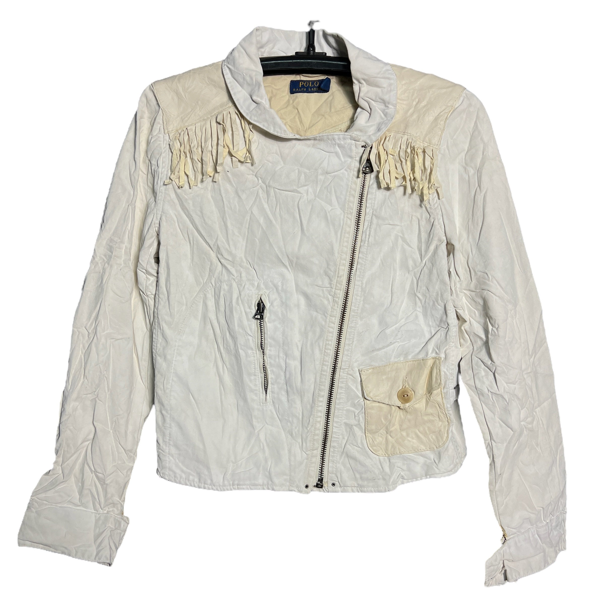 Vintage Polo Ralph Lauren Western Fringe Sheep Leather Jacket - Etsy