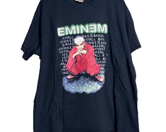 ミュージシャン '00s EMINEM criminal tour T-shirt BOOTLEG RAP TEE SHIRT EMINEM CRIMINAL TOUR 2000 SIZE XL