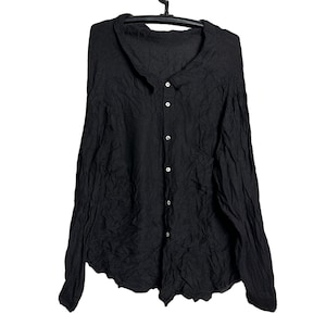Vintage Comme Des Garcons CDG Rayon Button Up Shirt