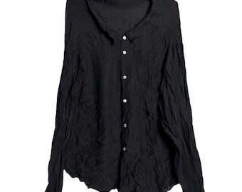 Vintage Comme Des Garcons CDG Rayon Button Up Shirt