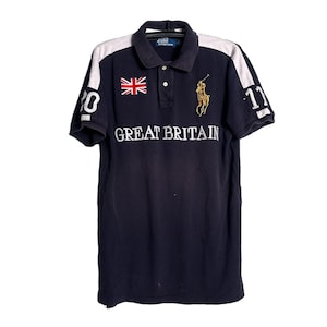 Vintage Polo Ralph Lauren Great Britain #11 Polo Shirt