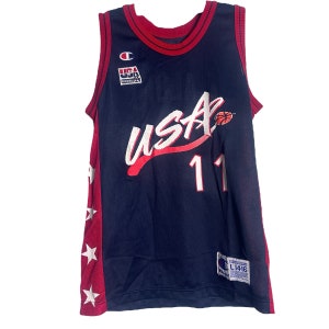 Champion - USA ドリームチーム 90s NBA カール・マローン ユニフォーム Champion - USA ドリームチーム 90s NBA カール・マローン