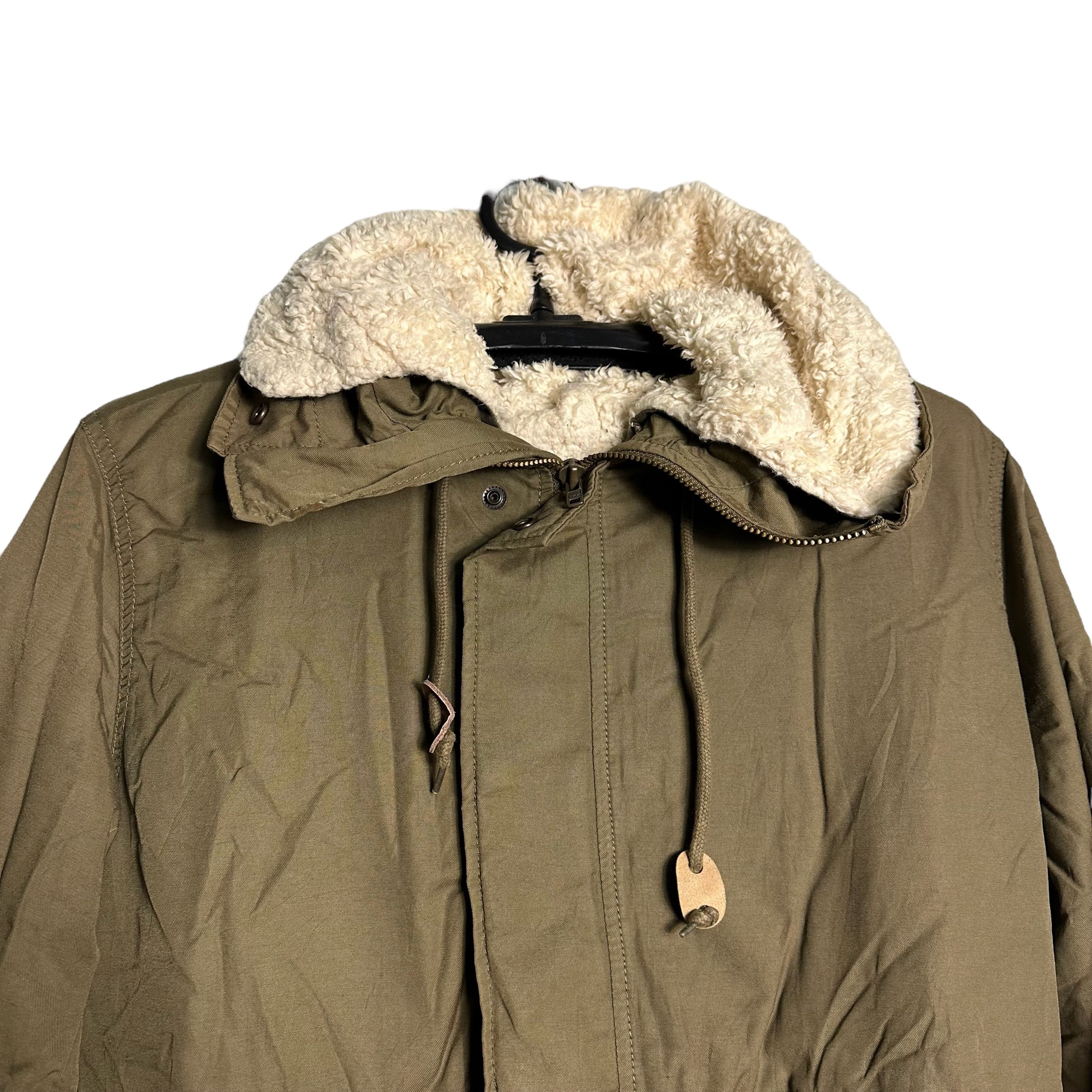 Niko and  日本ブランド フリース裏地 ミリタリーパーカー