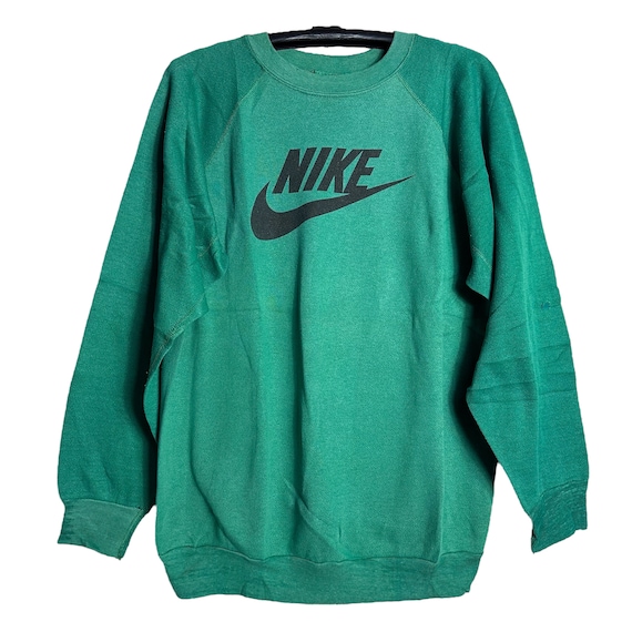Felpa vintage Nike Swoosh Spell out Italia
