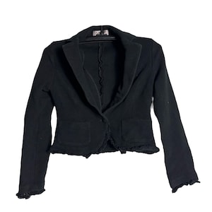 Karl Lagerfeld Designer Cropped Blazer