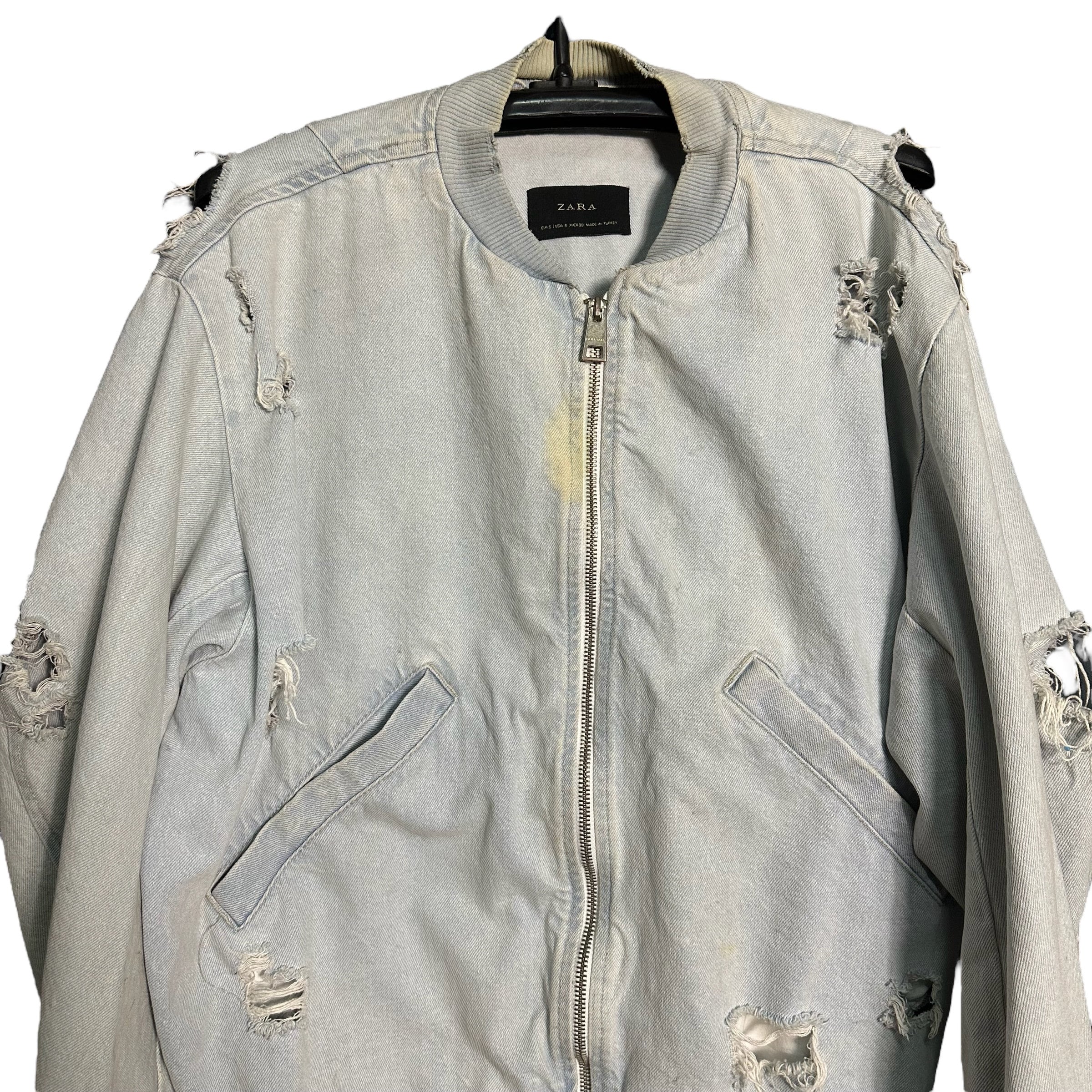 値下げ☆ZARA MATCHING BOMBER COAT $_12.JPG?set_id=880000500F