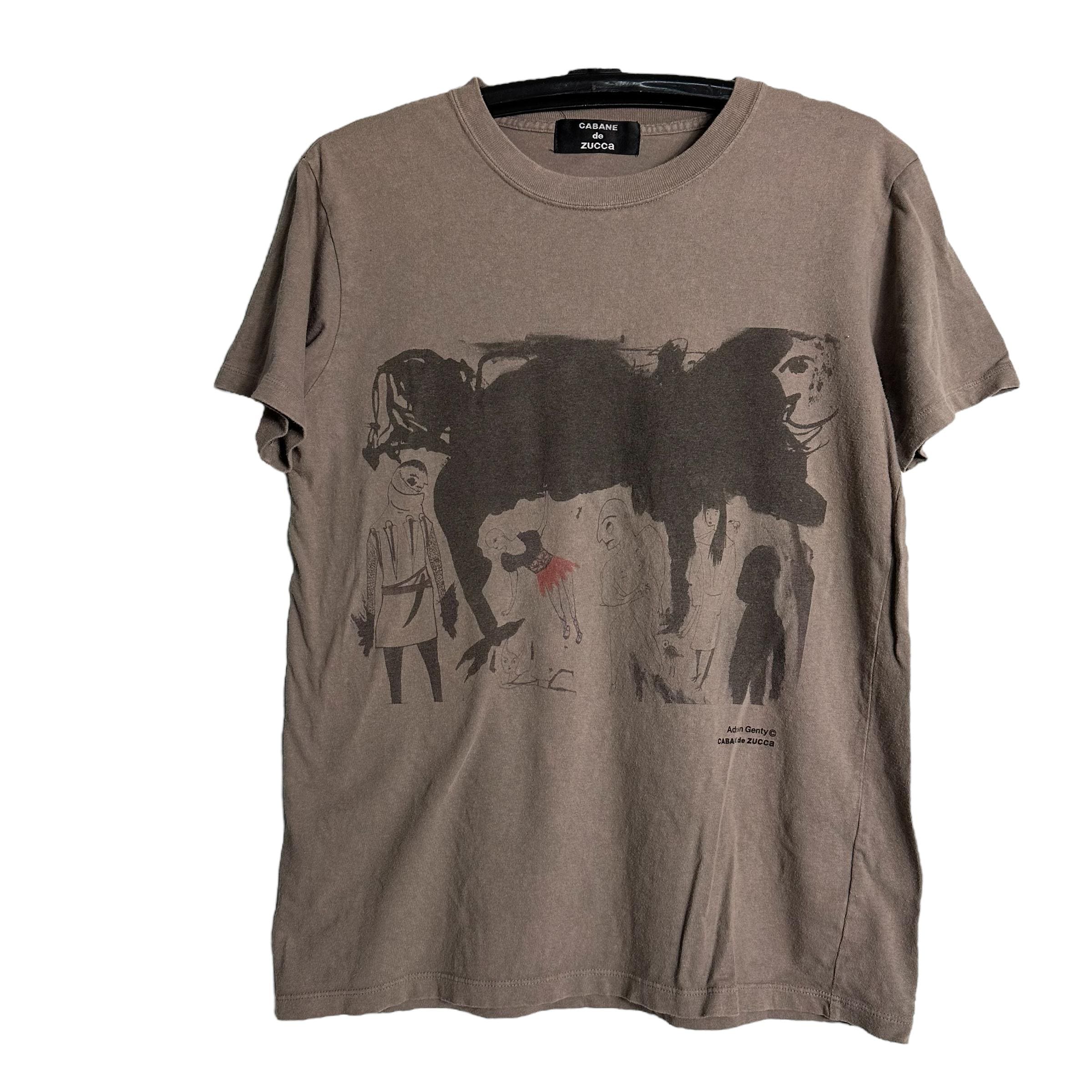 トップス 00s CABANE de ZUCCA T-shirt CABANE de ZUCCa T-shirt | B0TTLE