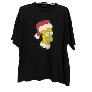 Vintage Homer Simpson Santa by Pierre Baldini T-shirt