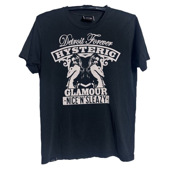 Vintage Hysteric Glamour Naked Shirt Detroit Forever - Etsy