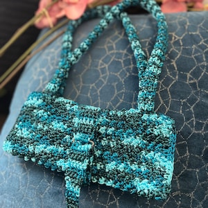 Handmade Crochet Purse/Shoulder Bag