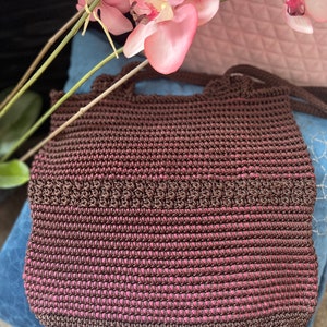 HANDMADE Crochet Shoulder Bag