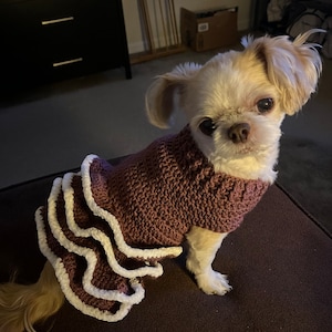 HANDMADE Crochet Pet Sweater