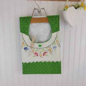 Clothes pin bag Peg bag Cotton clothes pin bag Vintage clothes pin bag