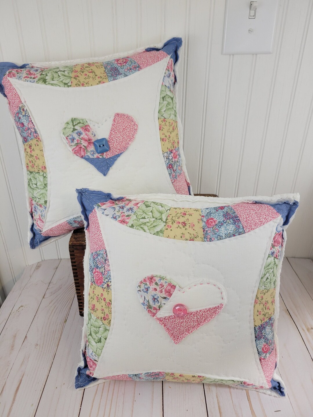 Vintage Quilt Pillow Vintage Pillow Antique Quilt Pillow Vintage Quilt