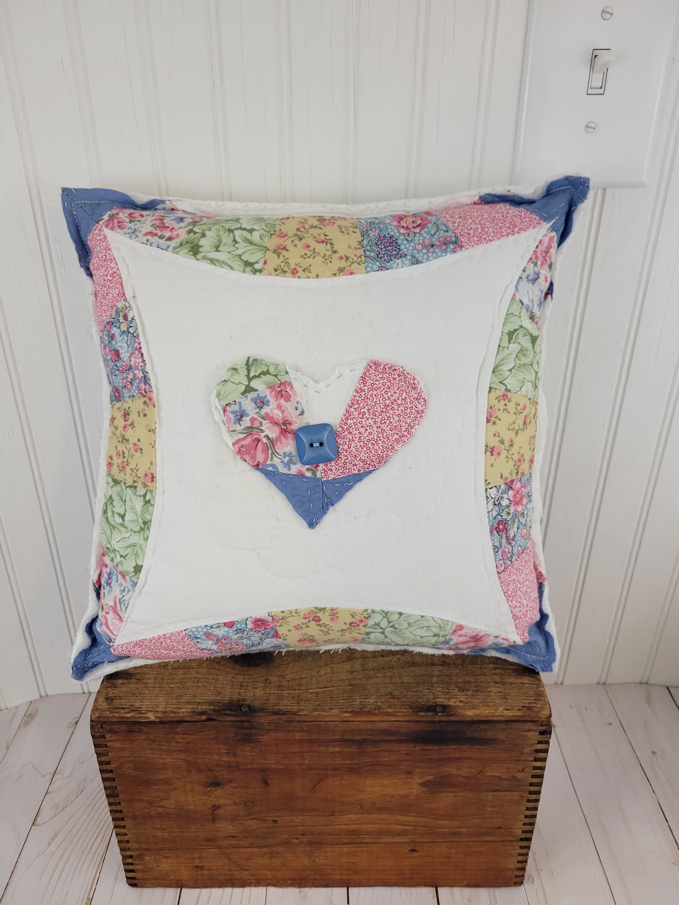 Vintage Quilt Pillow Vintage Pillow Antique Quilt Pillow Vintage Quilt