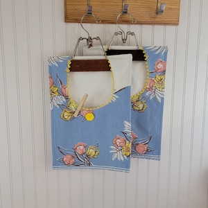Clothes pin bag Peg bag Cotton clothes pin bag Vintage clothes pin bag