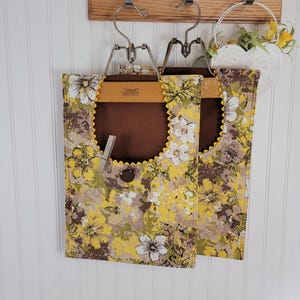 Clothes pin bag Peg bag Cotton clothes pin bag Vintage clothes pin bag