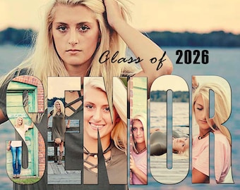 Senior Photoshop Template, Word Overlay, Graduation, Senior Gift, Class of 2021, Class of 2020-2025, Photoshop Overlay, Senior Photo, Cards