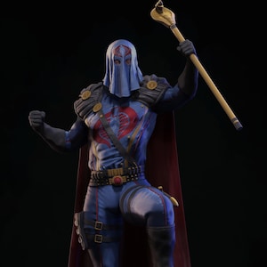 Cobra Commander 3D Print STL files