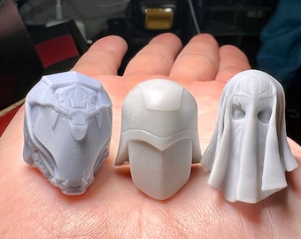 Snake Cobra Commander inspired by GI Joe Classified 6&quot; action figure custom head set Hooded, classic, GI Joe Movie