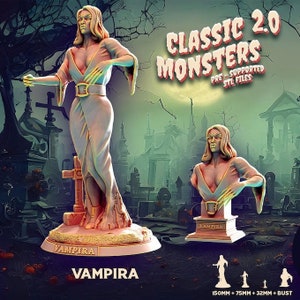 Vampira / Miniature / Eroi e Bestie / Mostri dei film classici / DnD / Da tavolo / Misfits / Danzig