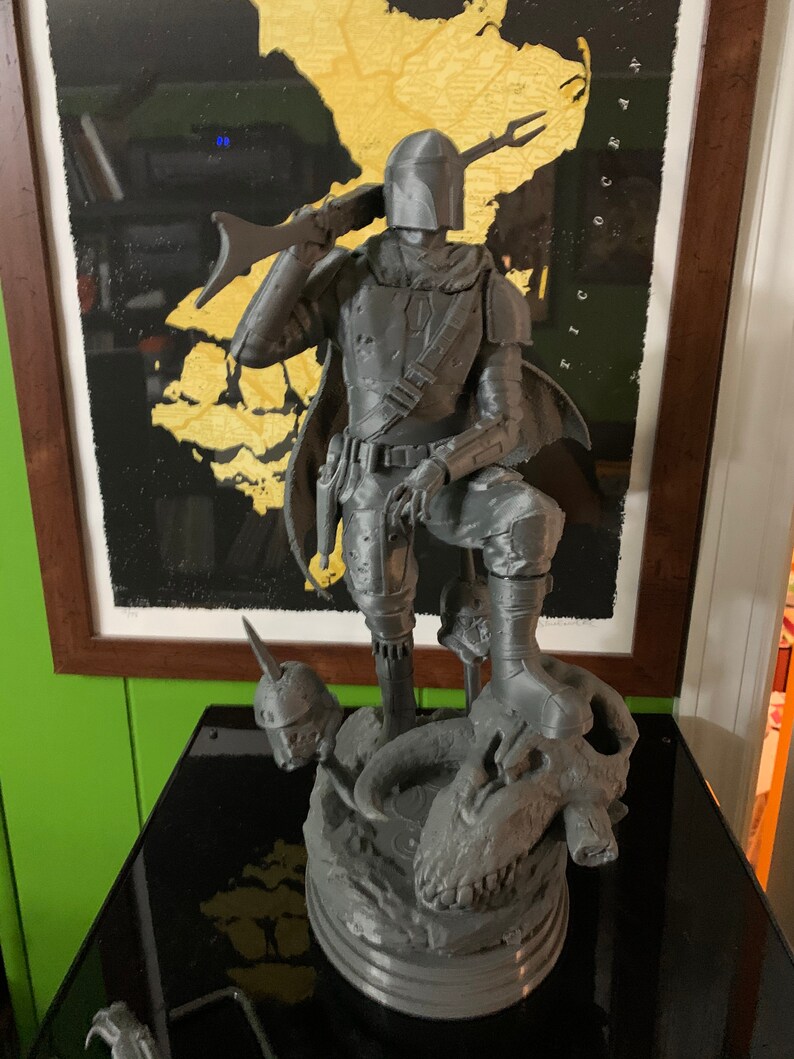 The Mandalorian Classic Armor Din Djarin 3D Print Model Etsy