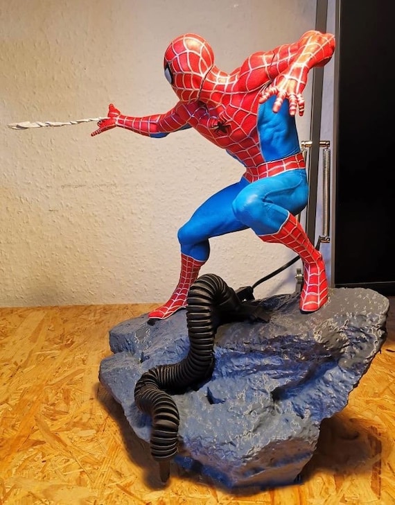 スパイダーマン 3Dプリントモデル スパイダーバース マーベル