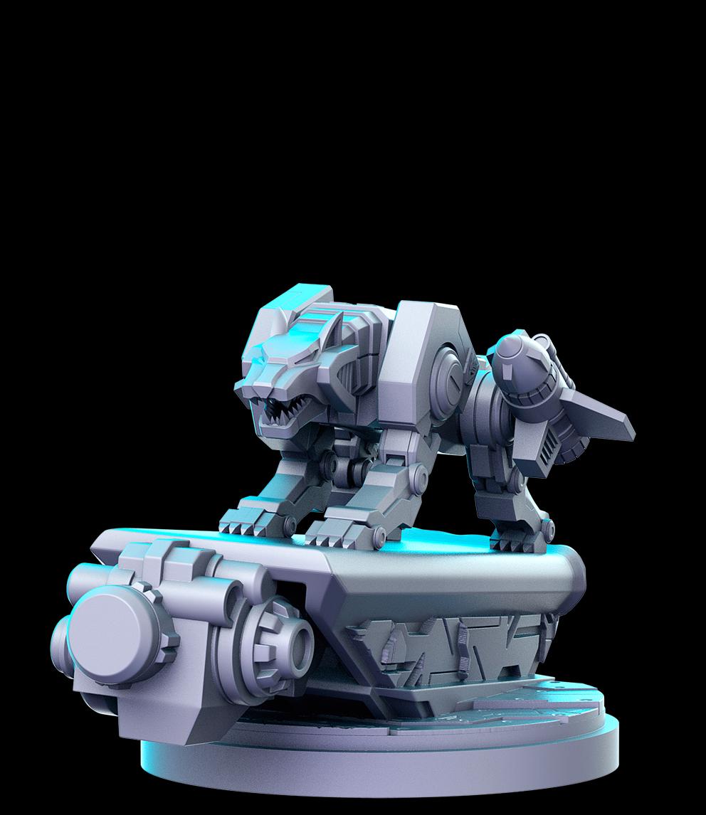 Disguised Robots 3 DnD Miniature, Tabletop RPG DnD Mini, D&D Figurines, Fantasy - Picture 16 of 16