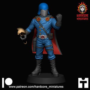 Snake Commander 32mm army builder set 1 3d printed minis  tabletop hardcore miniatures
